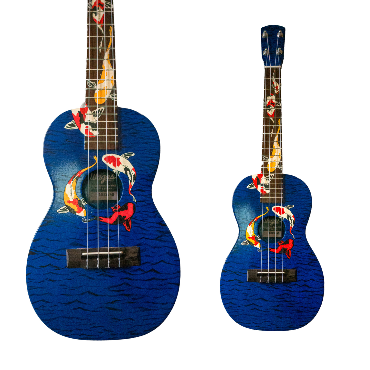 TS Living Jewels Inspired Custom Ukulele