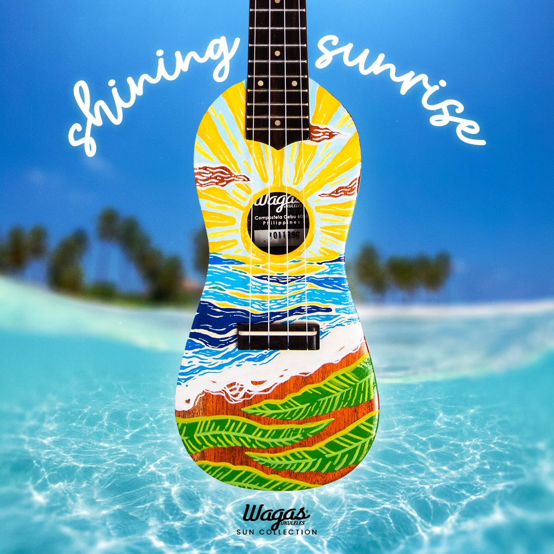 Shining Sunrise Travel Ukulele