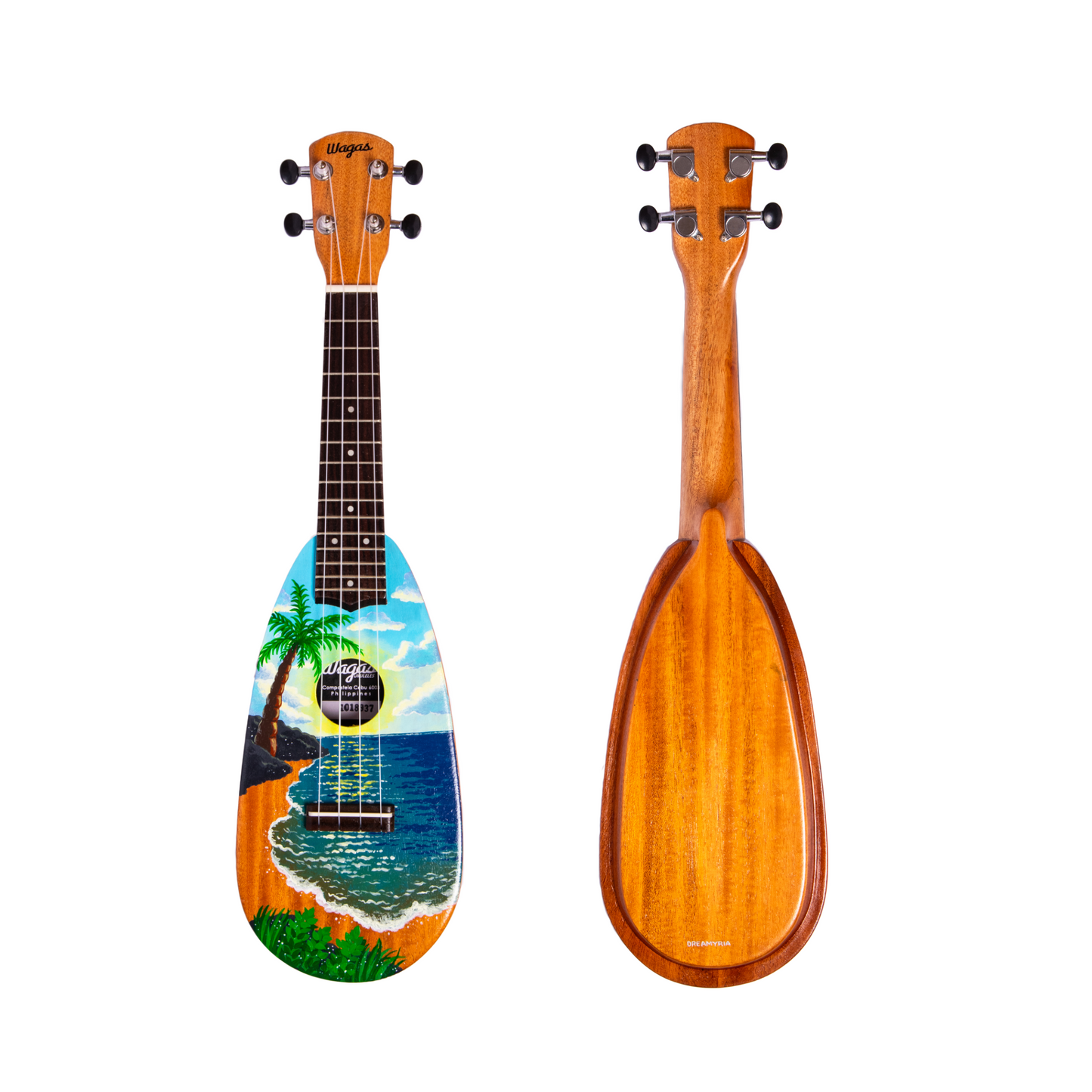 Summer Sunset and Island Rise Travel Ukulele