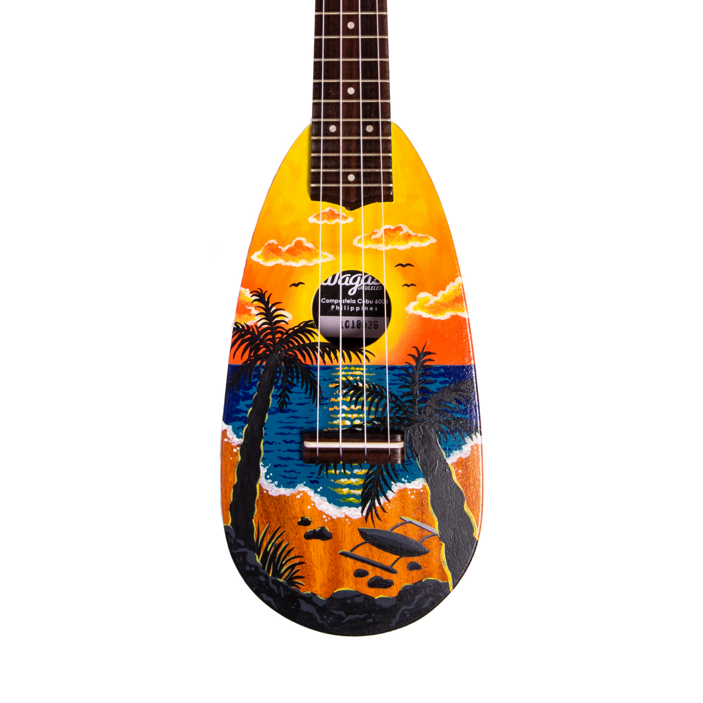 Summer Sunset and Island Rise Travel Ukulele