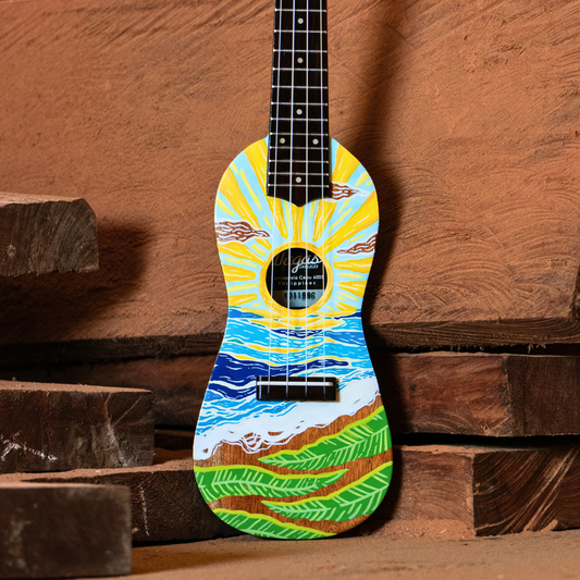 Shining Sunrise Travel Ukulele