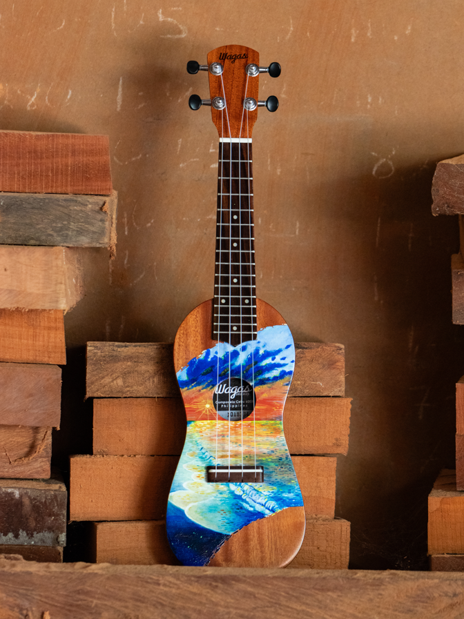 Dreams of Dusk and Horizon Sights Travel Ukulele